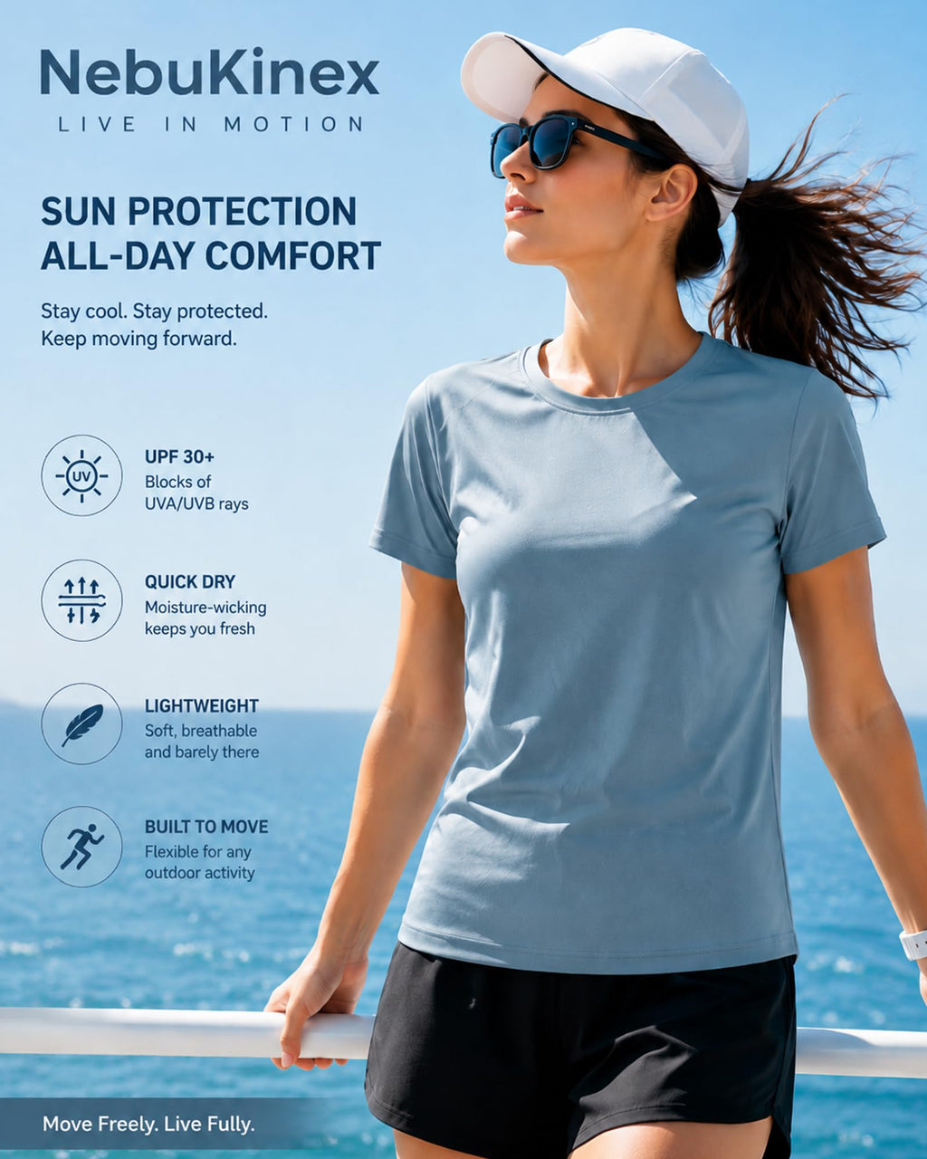 6 Pack Workout Tops for Women Short Sleeve UPF Sun Protection Athletic T Shirts Quick Dry Tennis Yoga Running Crew Neck Tee SetA XL