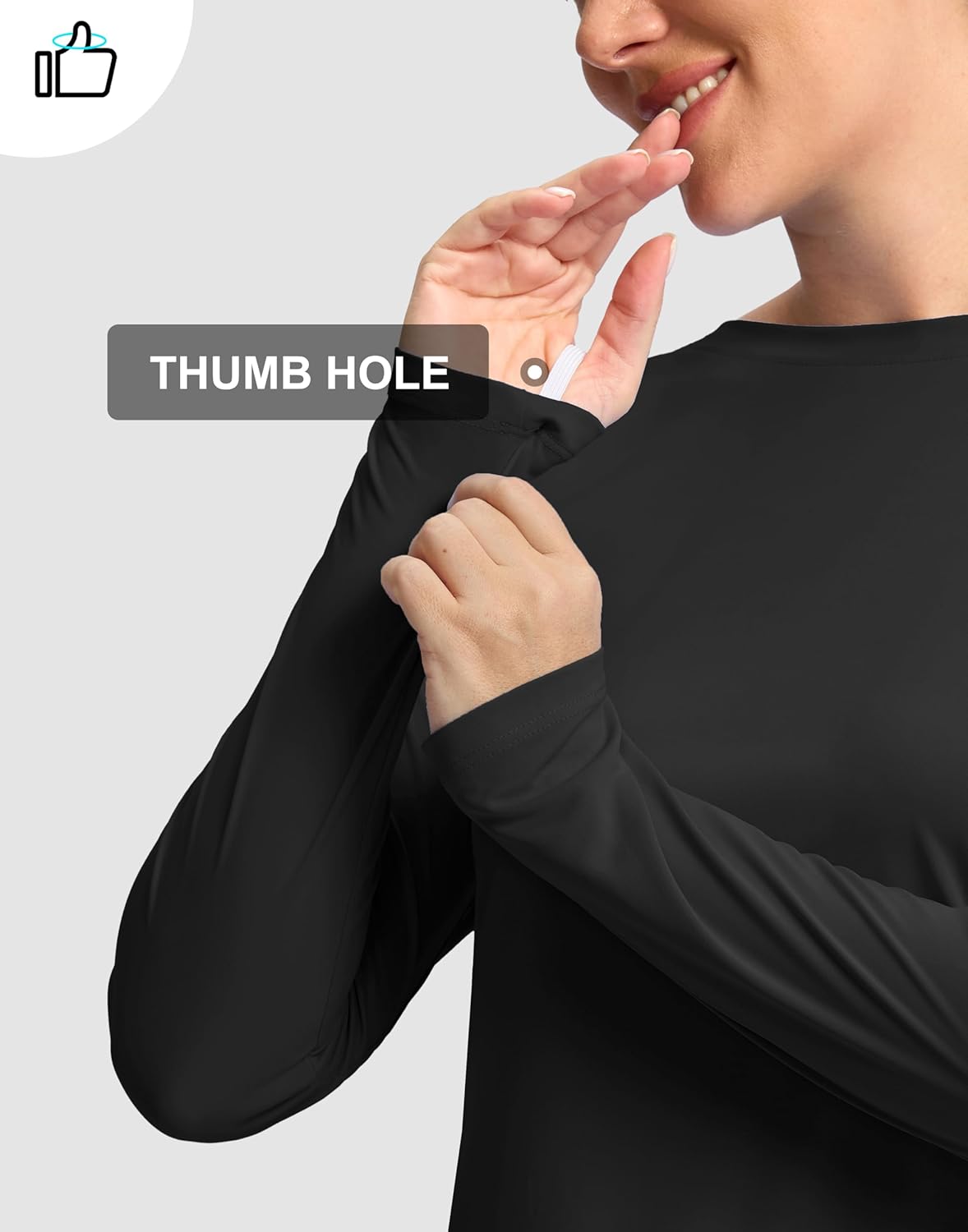 Soothfeel Women's Sun Shirts - UPF 50+ UV Protection, Lightweight Quick-Dry Long Sleeve Tops for Hiking
