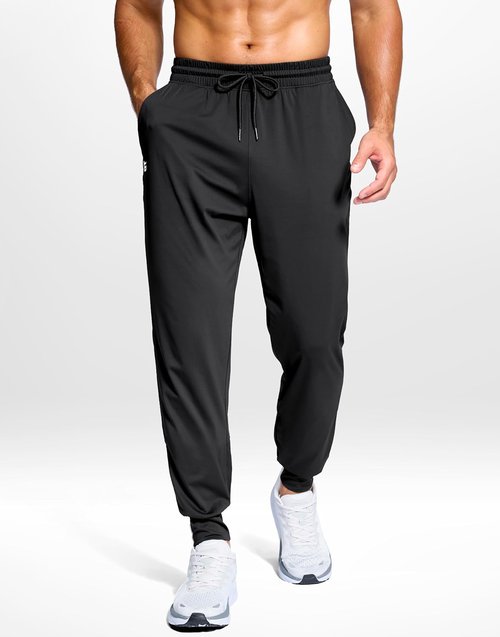 G Gradual Men's Joggers - Lightweight Athletic Pants with Pockets for Gym & Running | Stretch Fit