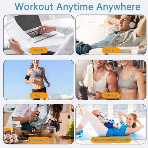 Fitness Belt Abs Stimulator Muscle Training Fitness Workout Equipment Ab Core Toner Belt for Abdominal/Arm/Leg For Home Use