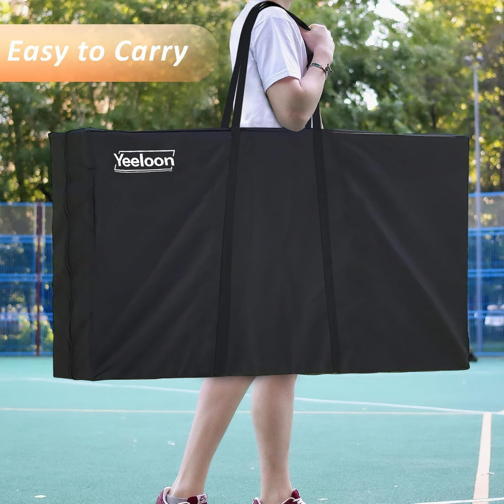 Skiennix Cornhole Set - Regulation Size Boards with 8 Bean Bags & Carrying Case | Outdoor Game for Adults