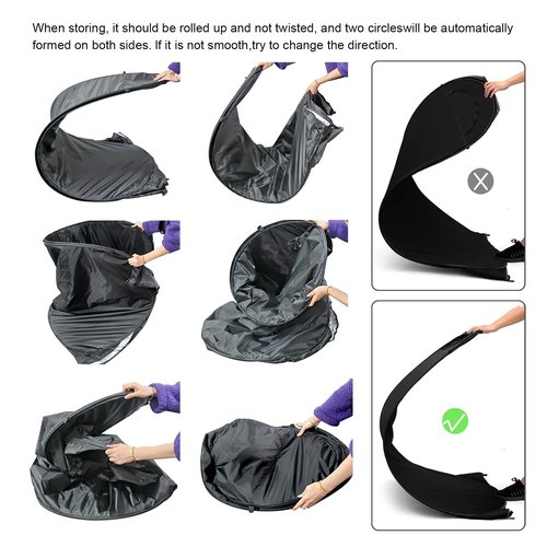 PASBAS Pop Up Privacy Shower Tent with Carry Bag, Portable Outdoor Toilet Changing Dressing Room,Easy Set with rain shelter, Instant Dressing Bathroom for caming, Hiking, Fishing,UPF 50 & Waterproof,