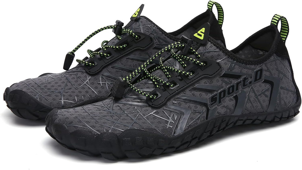 UBFEN Water Shoes - Quick Dry Aqua Swim Shoes for Men & Women | Ideal for Beach, Boating & Diving