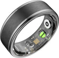 **Skiennix Smart Ring - 24/7 Activity Tracking, Stress & Sleep Monitoring | Black, Size 8**