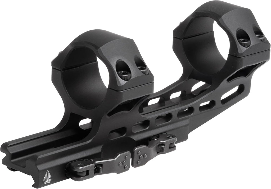 UTG ACCU-SYNC 30mm High Profile Scope Mount - 50mm Offset, Durable Black Finish