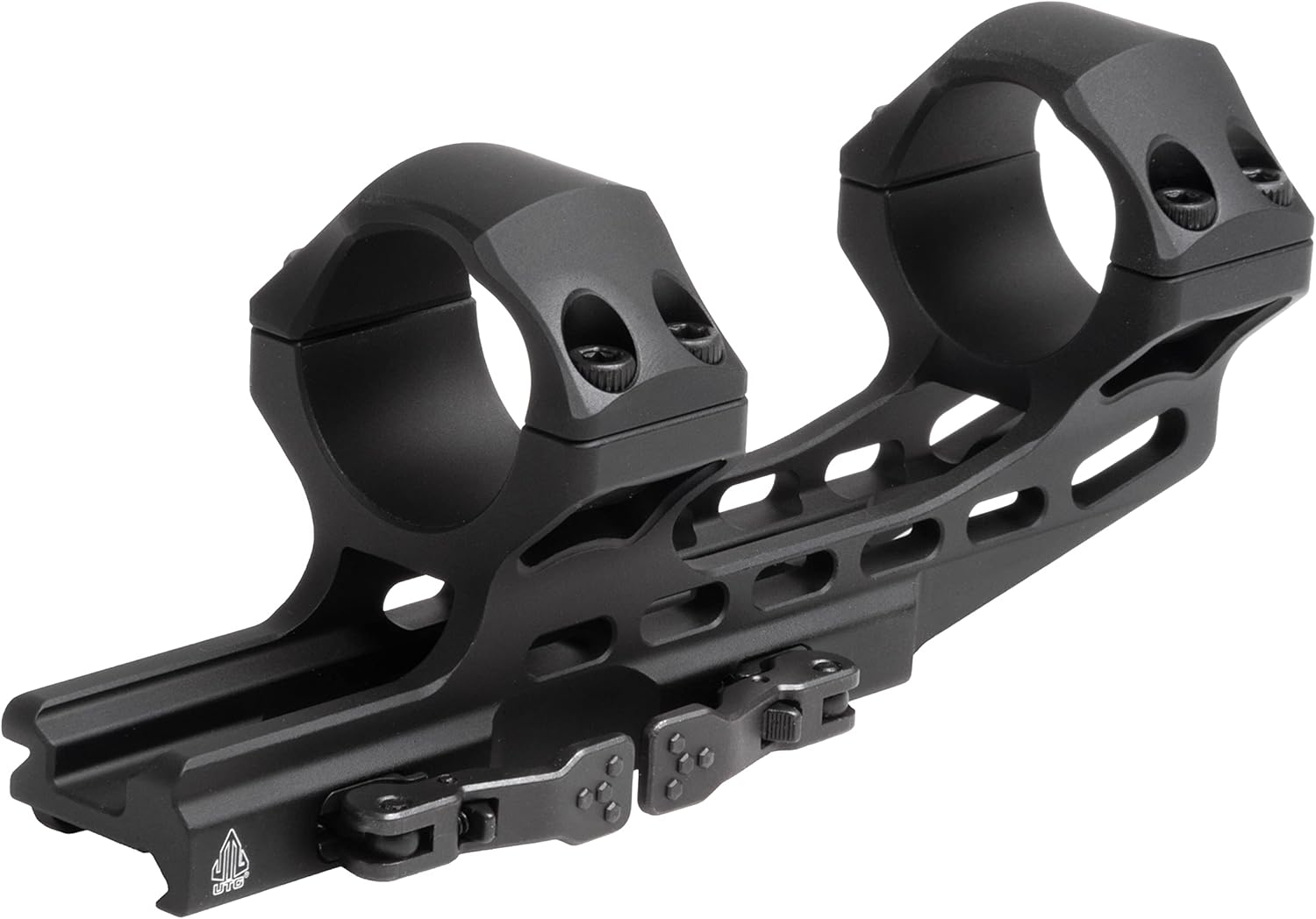 UTG ACCU-SYNC 30mm High Profile Scope Mount - 50mm Offset, Durable Black Finish