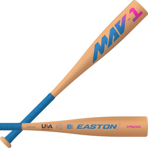 Easton MAV1 T-Ball Bat - USA Baseball | -11 Drop | 2 5/8" Barrel | 1-Piece Alloy Design