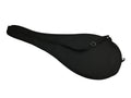 Silfrae Single Tennis Racket Cover Lightweight Padded Tennis Racquet Bag (Black, Small)
