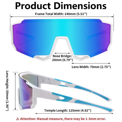 FEISEDY Sports Sunglasses for Men Women Cycling Running Fishing Shades Sun Glasses B0130