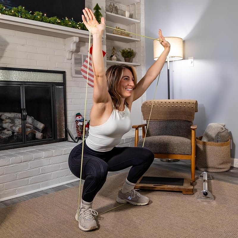 Light Beige Latex-Free Resistance Bands Set 41" (3–35 lbs) – Recovery & Rehab
