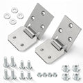 CLUBRALLY Golf Cart Seat Hinge Set for 1979-Up Club Car DS 1011652 1012412-Male + Female