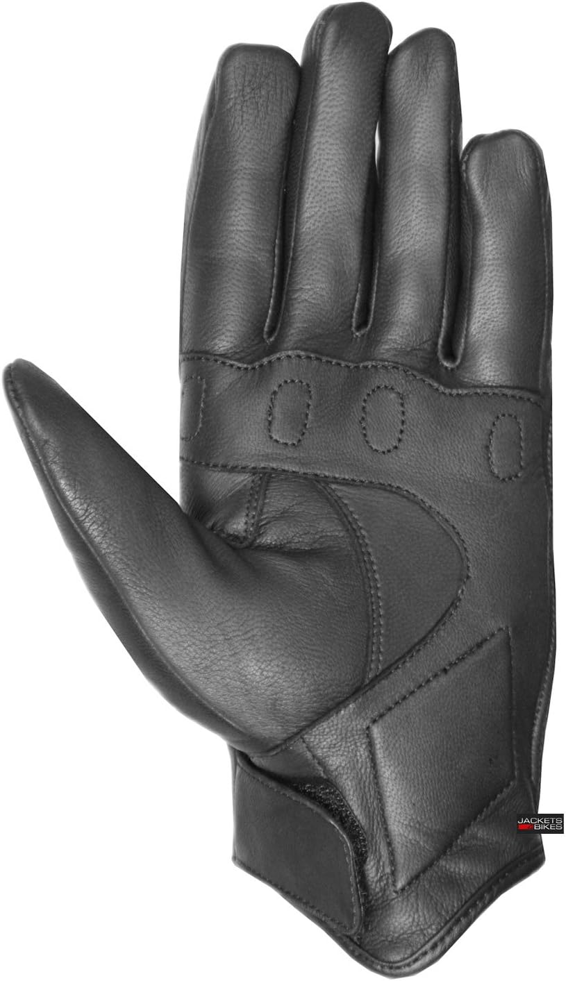 Skiennix Motorcycle Gloves - Premium Leather, Touch Screen, Non-Slip Protection for Men