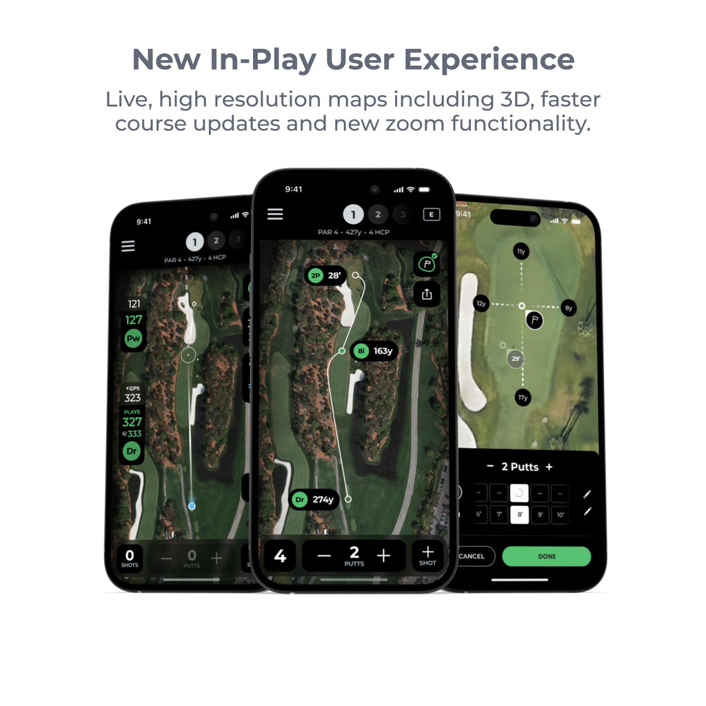 Arccos Smart Sensors: Automatic Golf Game Tracking System, A.I. Powered Caddie, A.I. GPS Rangefinder & Smart Club Distances