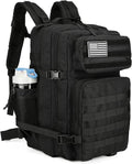 BAIXINGBAGS 45L Tactical Backpack - Waterproof Design for Men | Ideal for Tactical Operations (Black)