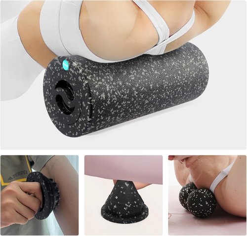 5-in-1 Foam Roller Set by [Brand Name] - Ultimate Muscle Recovery Kit for Back, Legs & Full Body Relief