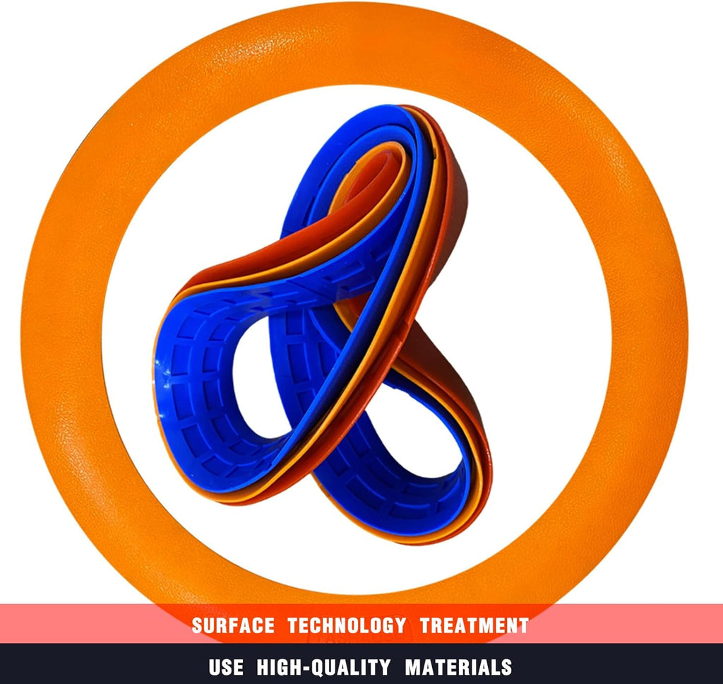 Skiennix Colorful Anti-Slip Speed Rings - 3 Pcs Agility Training Equipment for Basketball Skills