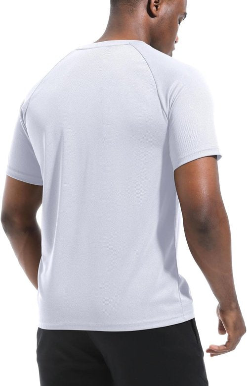 Boyzn Men's Workout Running Shirts - Moisture-Wicking Dry Fit Athletic Tees | 1, 3, 5, or 7 Pack