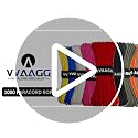 White Paracord Rope 100FT 4mm Nylon Utility Cord for Camping & Outdoor Use - VVAAGG
