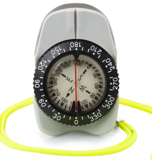 Handbearing Compass - V-Finder - Ergonomic and Ambidextrous Design - 40mm Dial. Shockproof, Waterproof and Sandproof. Precise and Precious Companion When Trekking or Hiking. - Made in Europe