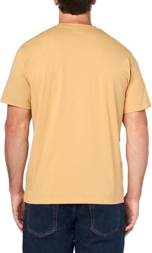 Columbia Men's Sun Trek Short Sleeve Tee - Lightweight Comfort in Light Camel | Size Small