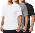 COOFANDY Men's Athletic T-Shirts - Quick Dry Moisture-Wicking Workout Shirts | 3 Pack for Gym & Casual Wear