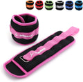 Skiennix Ankle Weights - Adjustable 0.5 to 5 LB Pair for Strength Training & Gym Workouts