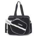 TPAID Pickleball Bags for Women, Pickleball Paddle Bag Tote with Front Pocket Fits 2 Paddles Pickle Ball Rackets Sling Bags for Men with Shoes Compartment