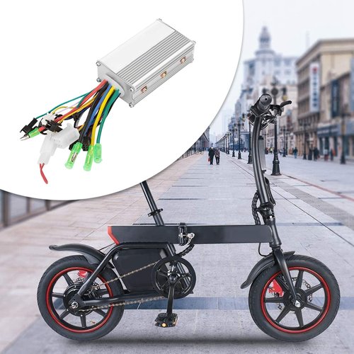 TOPINCN 36V 48V 350W Brushless DC Motor Controller for Electric Scooters, Universal E-Scooter Motor Speed Controller Replacement Part