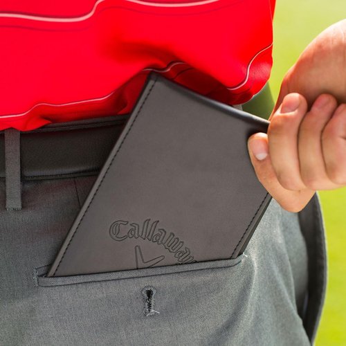 Callaway Golf Scorecard & Yardage Book Holder - Durable Design for Easy Access | Ideal for Golfers