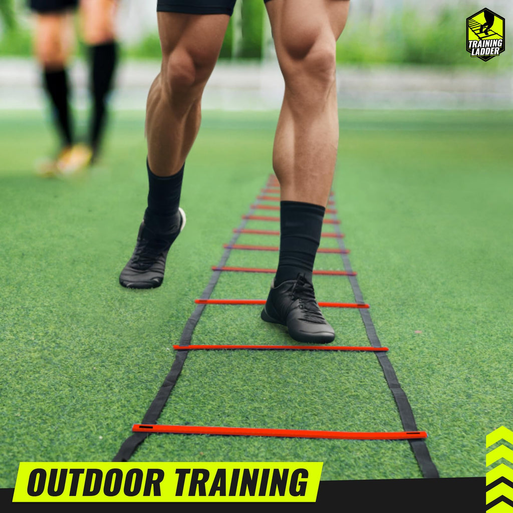 Teenitor Agility Ladders, 13 Rung Agility Ladder Speed Ladder Footwork Ladder with Carry Bag, Workout Ladder for The Ground Training Ladder
