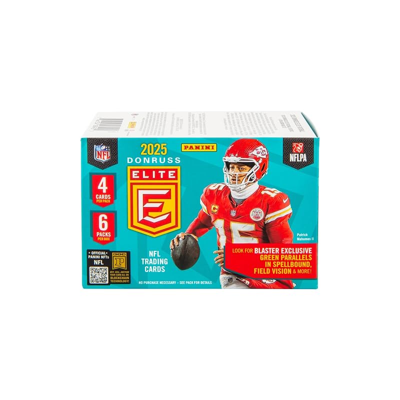 2025 Panini Donruss Elite Football Blaster Box - 24 Cards, Blaster Exclusives