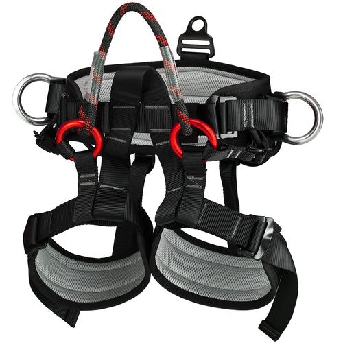 HandAcc Climbing belts, Thicken Professional Large Size Safety Seat Belts for Tree Climbing, Rescuing Work, Rappelling