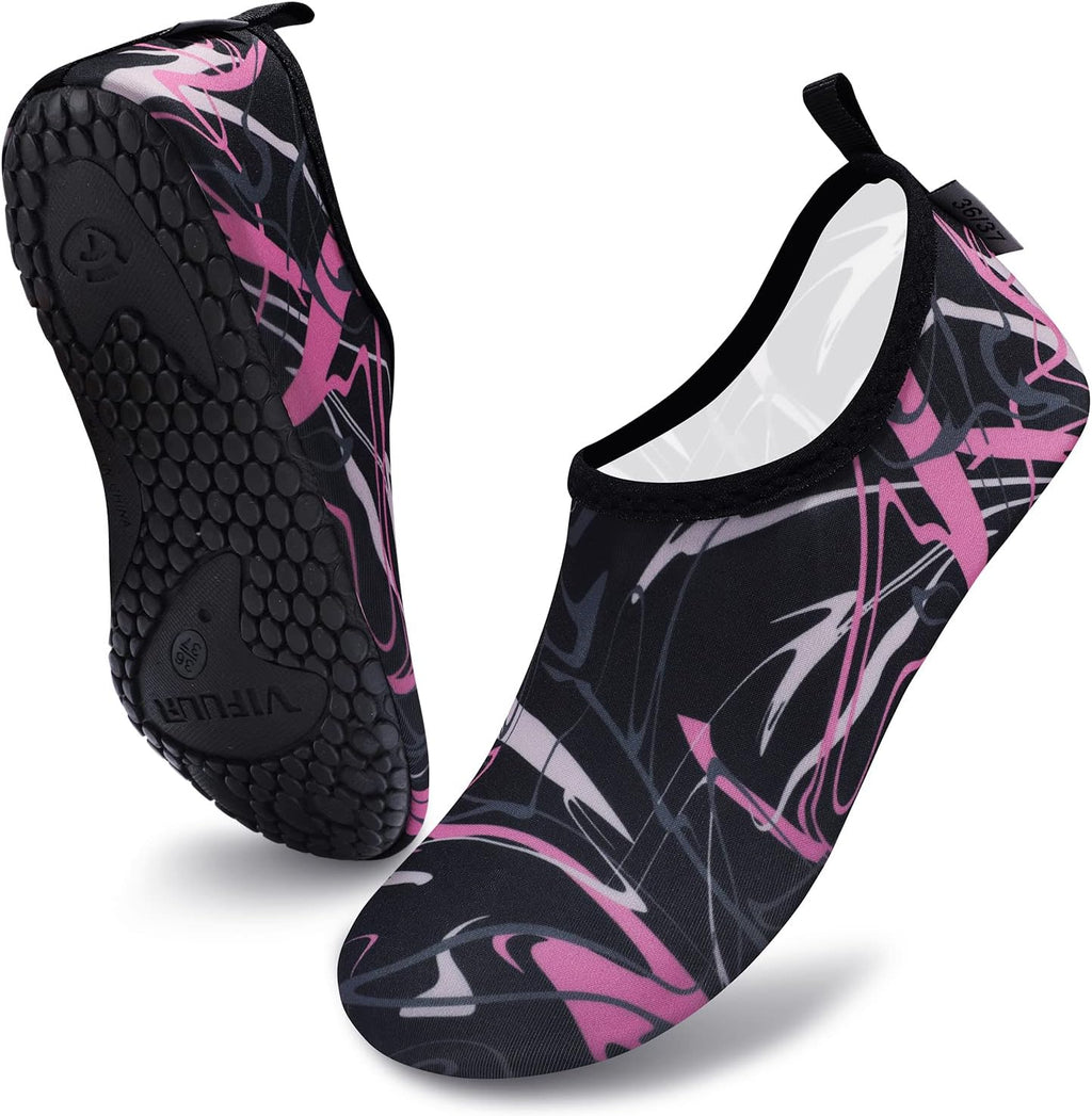 VIFUUR Aqua Yoga Shoes - Barefoot Quick-Dry Water Sports Socks for Men & Women