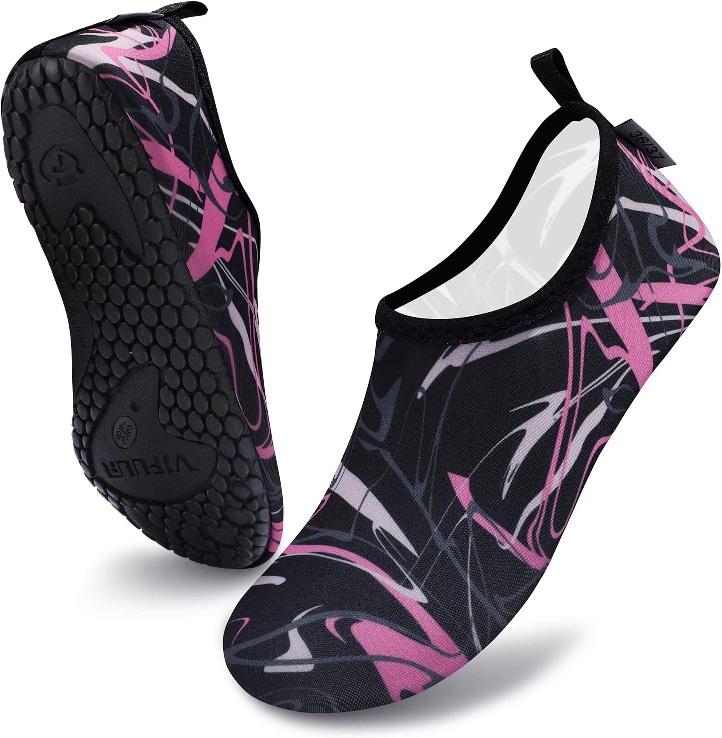 VIFUUR Aqua Yoga Shoes - Barefoot Quick-Dry Water Sports Socks for Men & Women