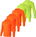 Gary Com Men's Long Sleeve Athletic T-Shirts - Quick Dry Workout Tee with UPF 50+ Sun Protection