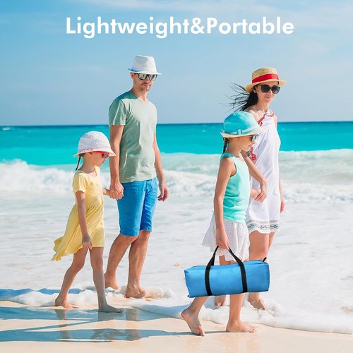 Beach Tent by [Brand Name] - Portable Sun Shelter for 2-8 People | UPF 50+ UV Protection & Easy Setup