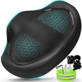 Noseless Bike Seat Cushion - Extra Padding & Comfort for Men & Women | Oversized Saddle for Peloton & Exercise Bikes