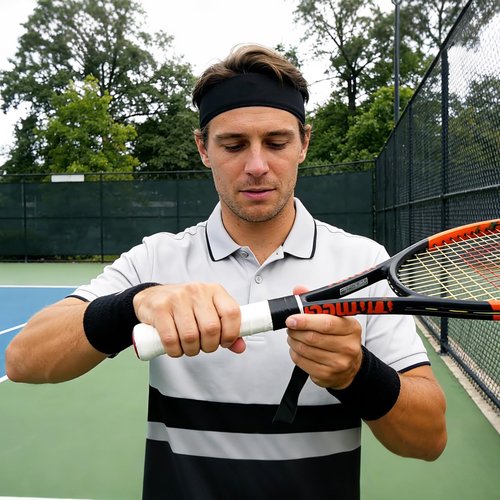 Xthrotsenk 10Pcs Tennis Grip Tape Anti-Slip Pickleball Overgrip Grips Tapes Racket Grip Tape for Tennis Pickleball Badminton