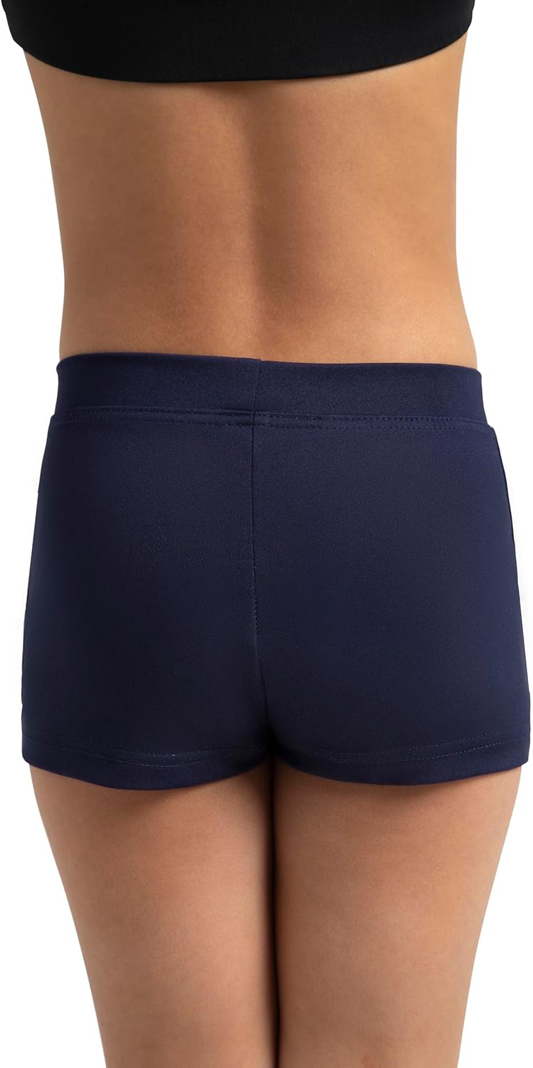 Capezio Boy Cut Low Rise Shorts for Girls - Comfortable Fit | Available in Multiple Sizes