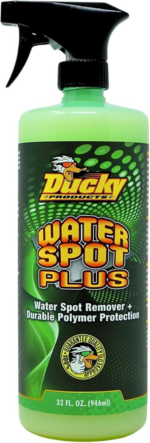 Ducky Products Water Spot Plus - Exterior Detailing Spray with Wax for Boats, Cars, Motorcycles & RVs | 32 oz