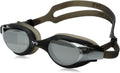 TYR Adult Vesi Swimming Goggles - Mirrored & Non-Mirrored Options, Anti-Fog, Quick Adjust, Wide Peripheral View