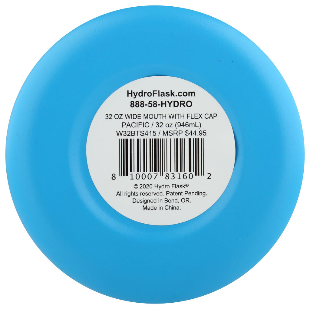 Hydro Flask 32 Oz Wide Flex Cap Pacific