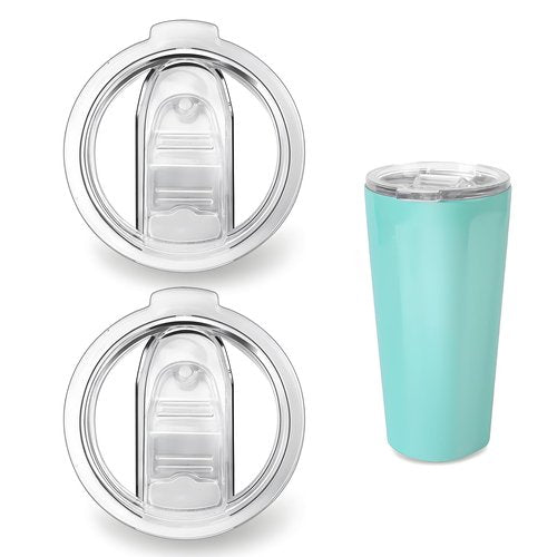 UXIETIN 2PCS Spill Proof Replacement Lid Compatible with Corkcicle 16OZ Travel Coffee Tumbler(FIT 16OZ ONLY)