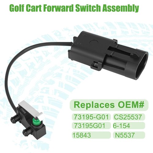10L0L Golf Cart Reverse Switch Assembly -DCS- Fits EZGO 1996-02, Replaces 73195-G01