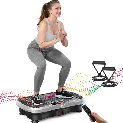 AXV Vibration Plate - Full Body Fitness Machine for Weight Loss | Home & Gym Use