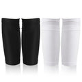 Soccer Shin Guard Socks Covers 2 Pairs Breathable Polyester 23.5x14x10cm