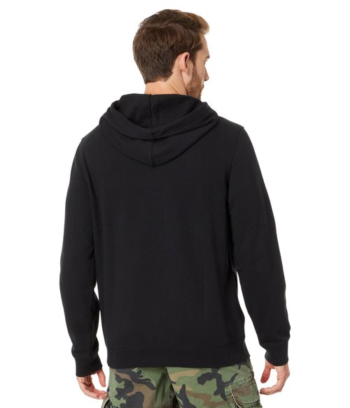 Hurley MFT0011590H010L One & Only Solid Fleece Pullover Hoodie Black 1 LG Black L