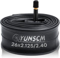 Bike Inner Tube 26" - Compatible with 26x2.125/2.25/2.35/2.4 - AV32MM Schrader Valve