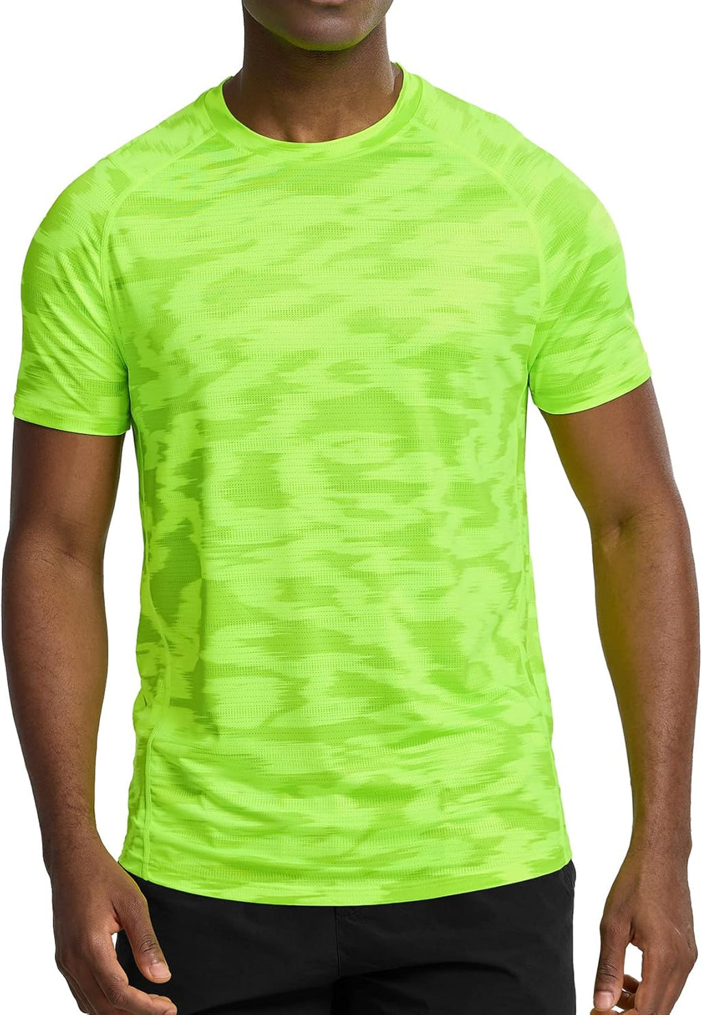 Zengjo Men's Athletic T-Shirt - Quick Dry Short Sleeve for Running & Gym Workouts