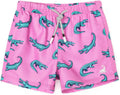 SURF CUZ Boys Swim Trunks - UPF 50+ Quick Dry Bathing Suit for Toddlers | Mesh Beach Boardshorts